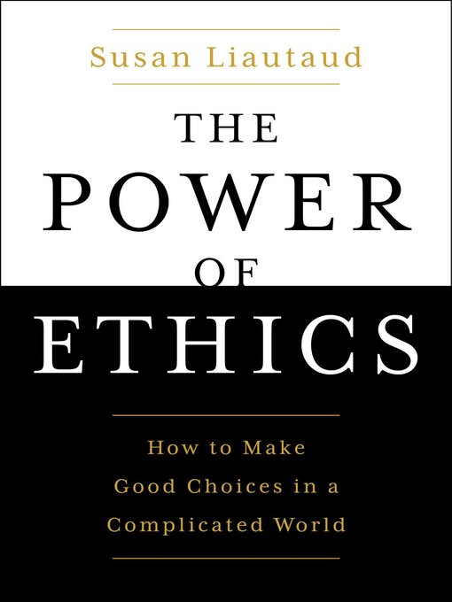 Title details for The Power of Ethics by Susan Liautaud - Wait list